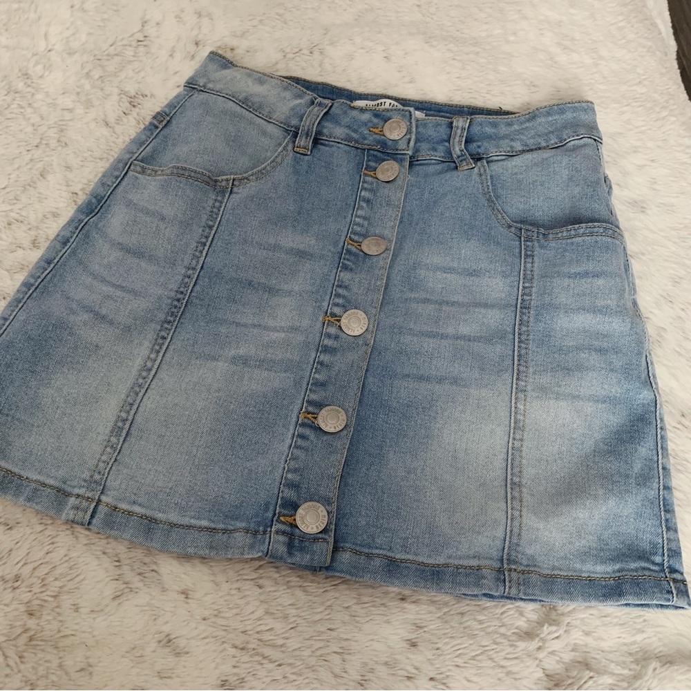 denim skirt